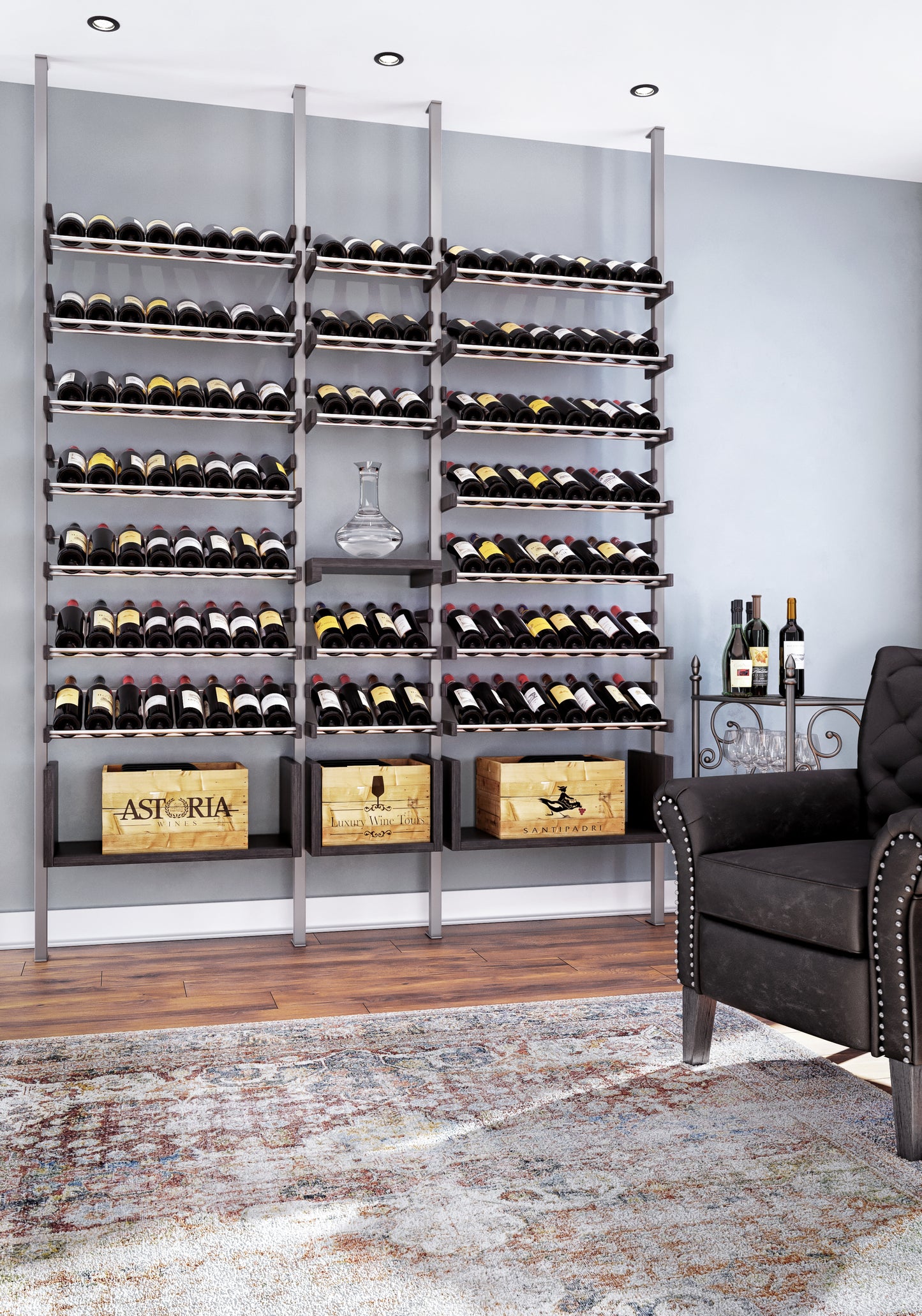 180-Bottle Signature Wine Display