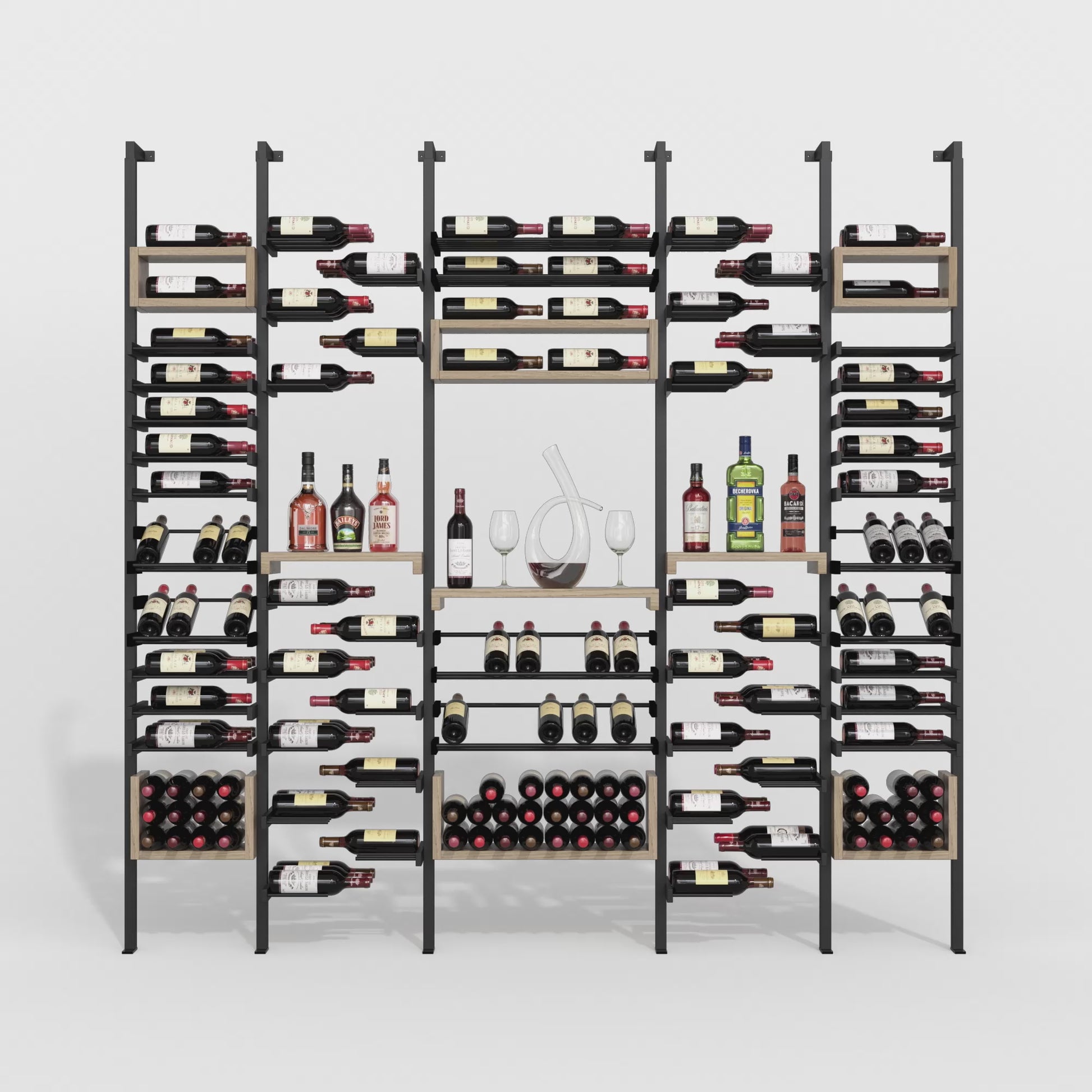 254-Bottle Signature Wine Display