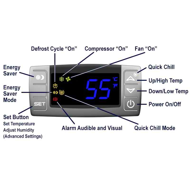 CellarPro 4000Shqc-EC Horizontal QC 50 ft #19255