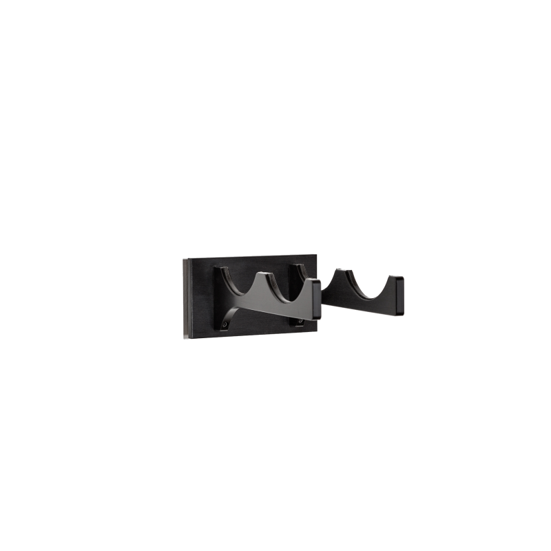 2-Bottle Mono Series Wine Rack - silver, Liquid Systems, Metal Wine Racks, Label Forward, Modern Wine Racks