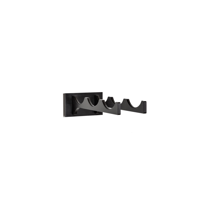 3-Bottle Mono Series Wine Rack - silver, Liquid Systems, Metal Wine Racks, Label Forward, Modern Wine Racks
