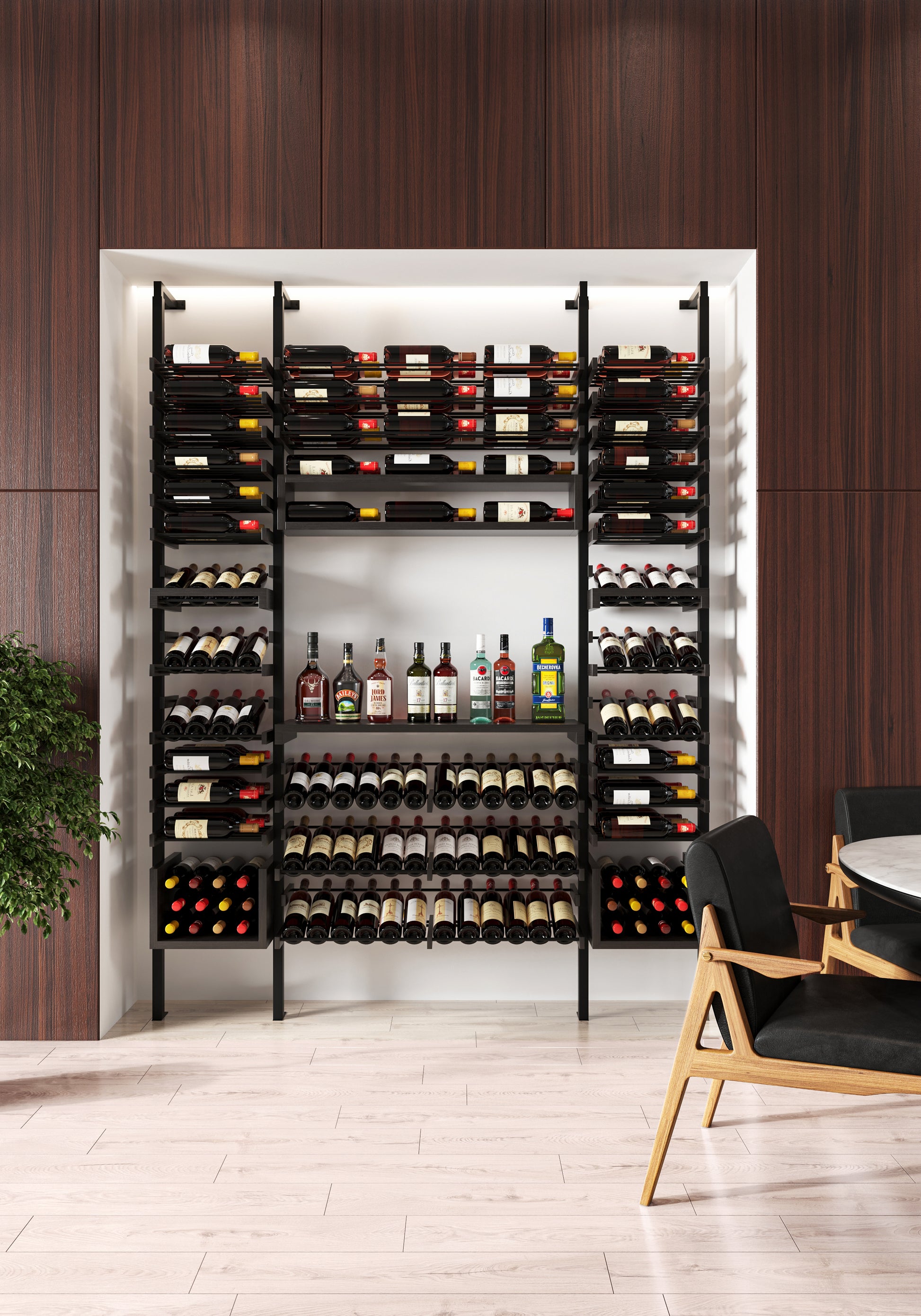 192-Bottle Signature Wine Display