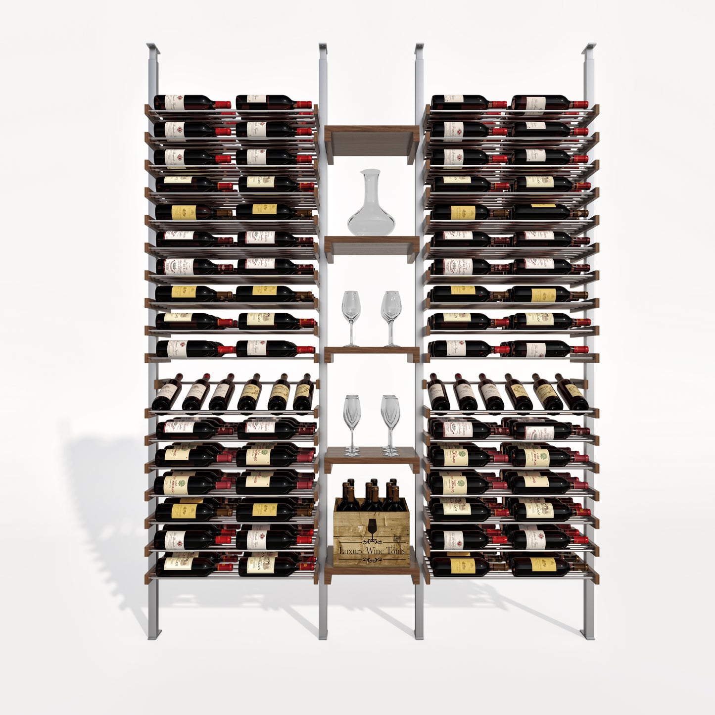 208-Bottle Signature Wine Display