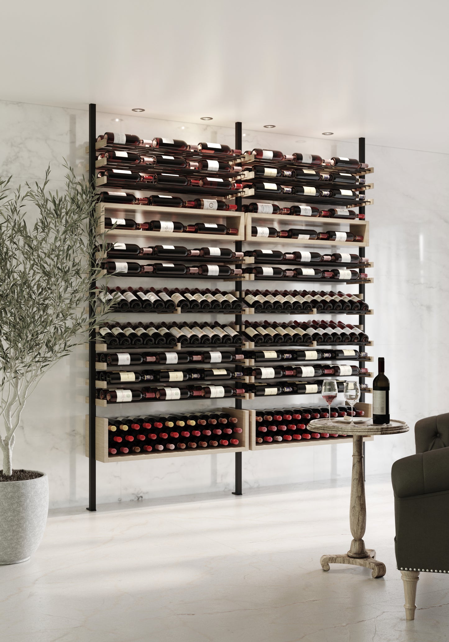 300-Bottle Signature Wine Display