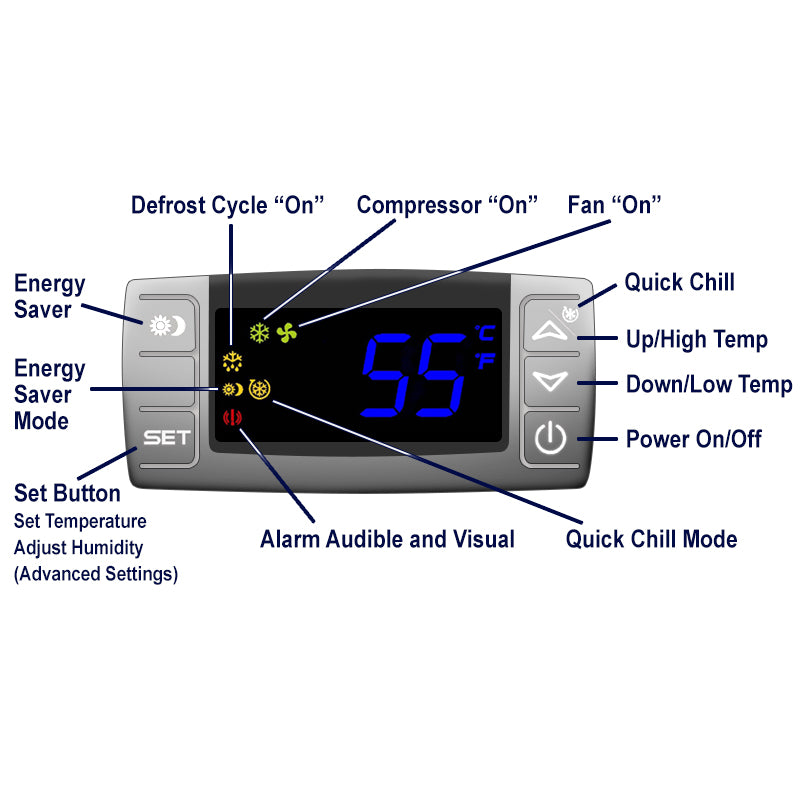 CellarPro Air Handler AH8500SCh-ECC Horizontal #36021