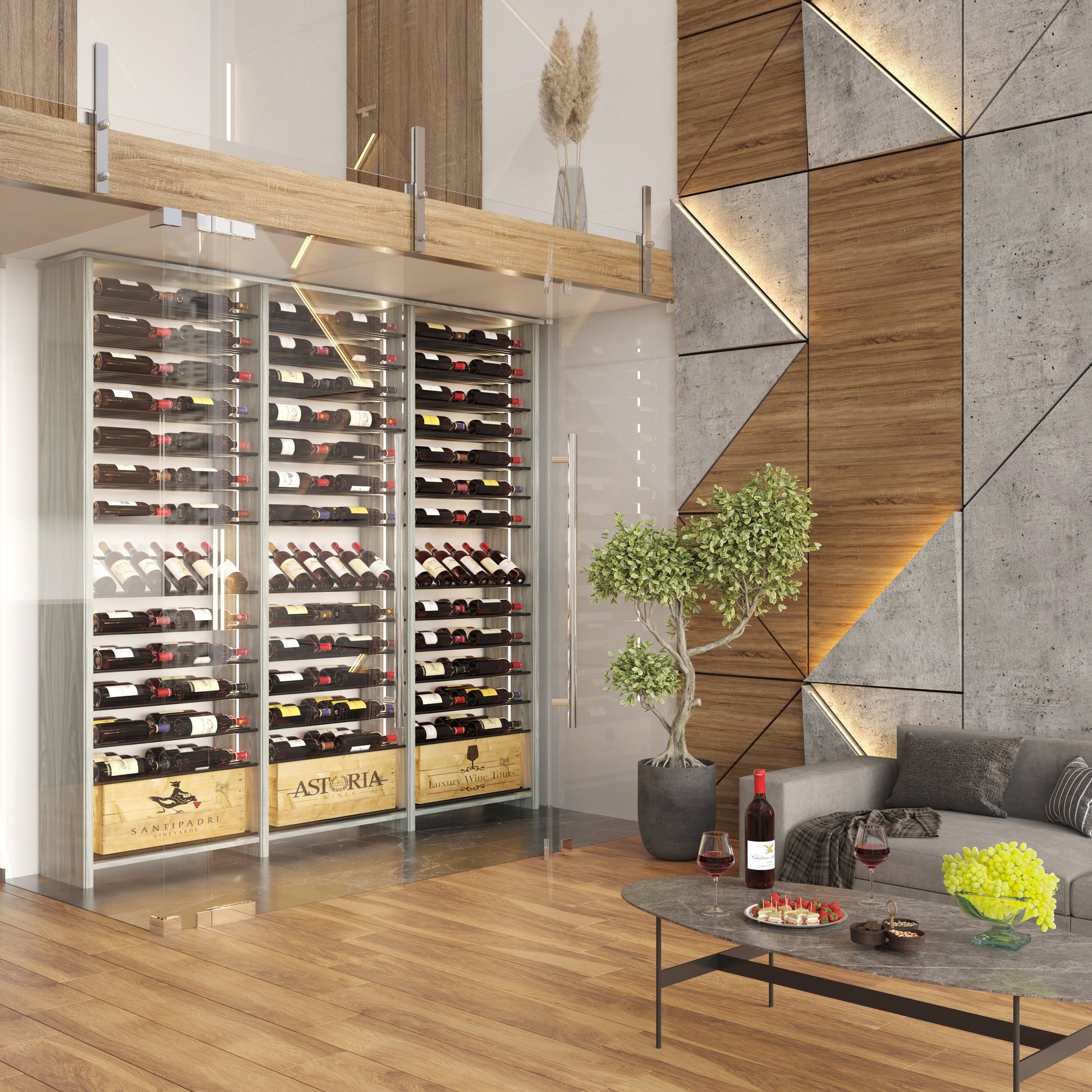 Parallel Wine Wall