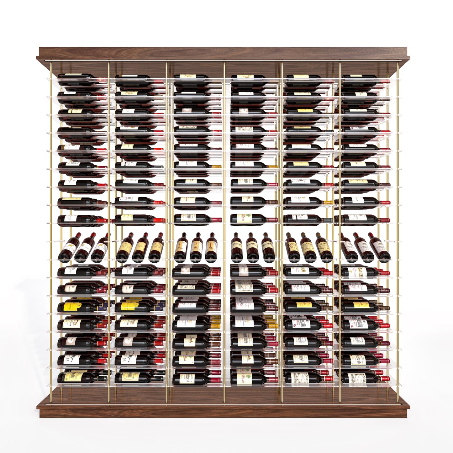 306-Bottle (B) Elevation Wine Display