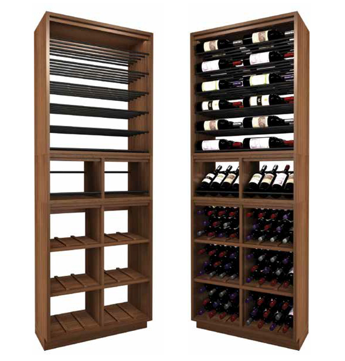 108 Bottle Tower Series Wine Rack ET11