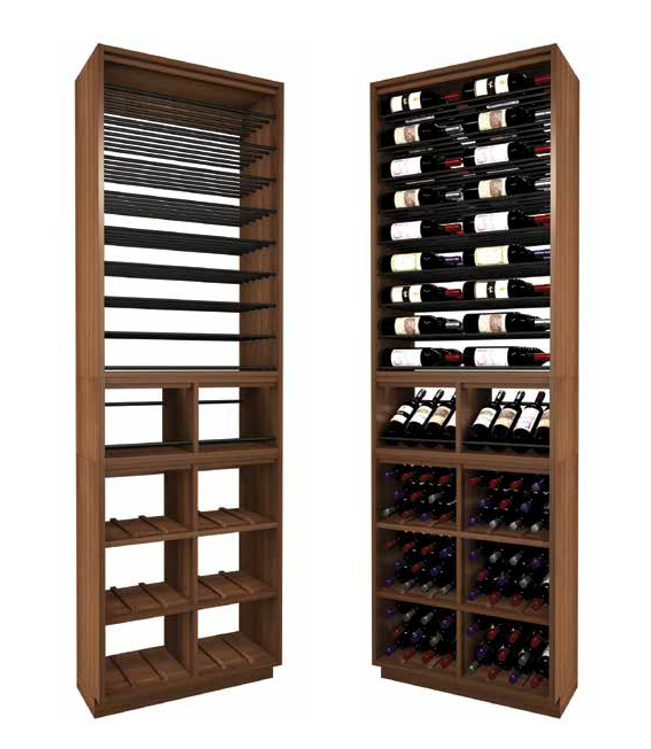 126 Bottle Tower Series Wine Rack ET16