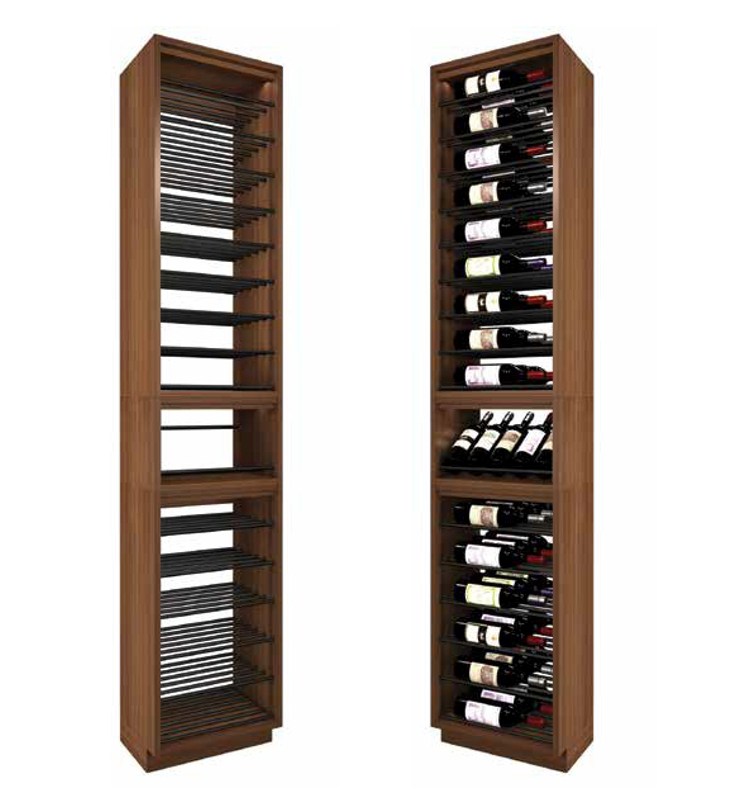 64 Bottle Tower Series Wine Rack ET8