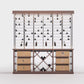 270-Bottle Elevation Wine Display
