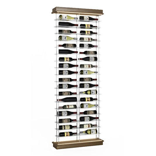 36-Bottle Elevation Wine Rack, Label Forward, Modern Wine Storage, Kessick